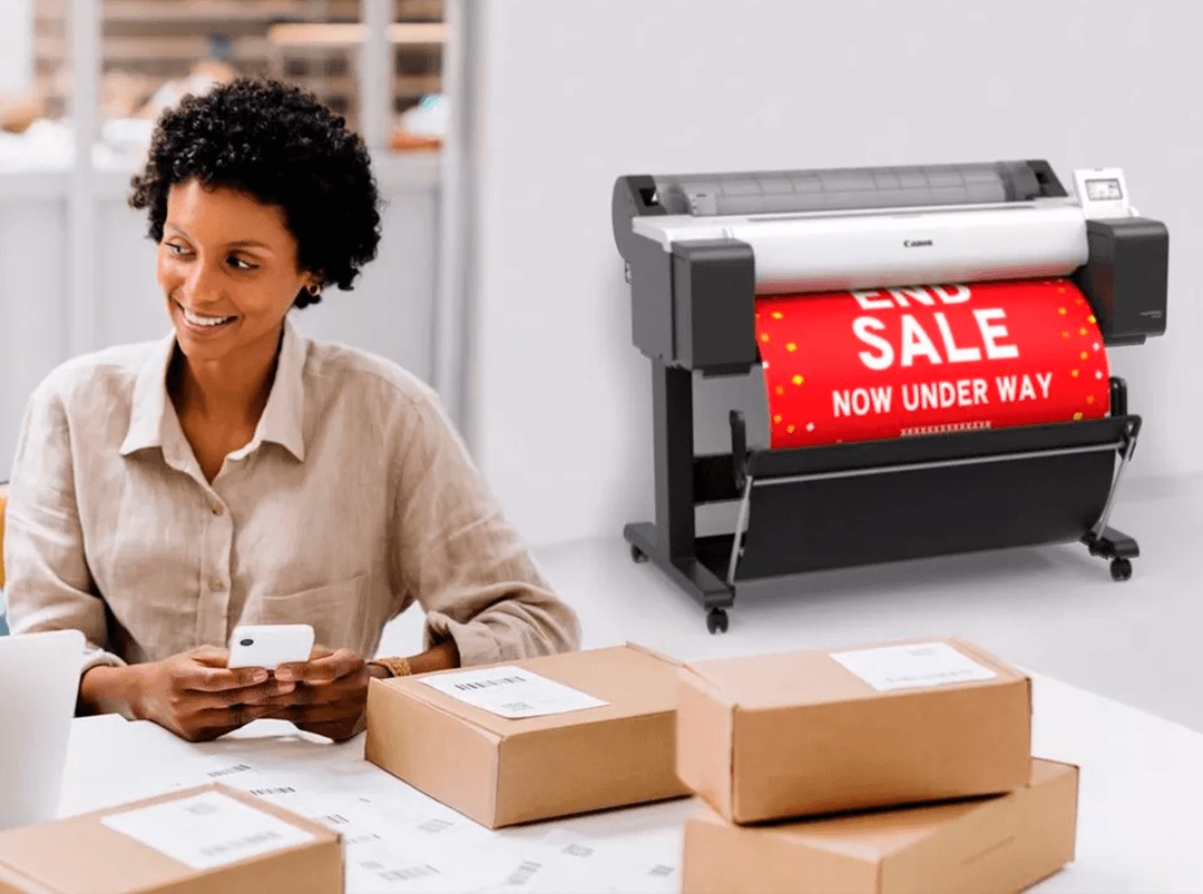 Plotter Canon para impressão de grande formato - ArtPrinter