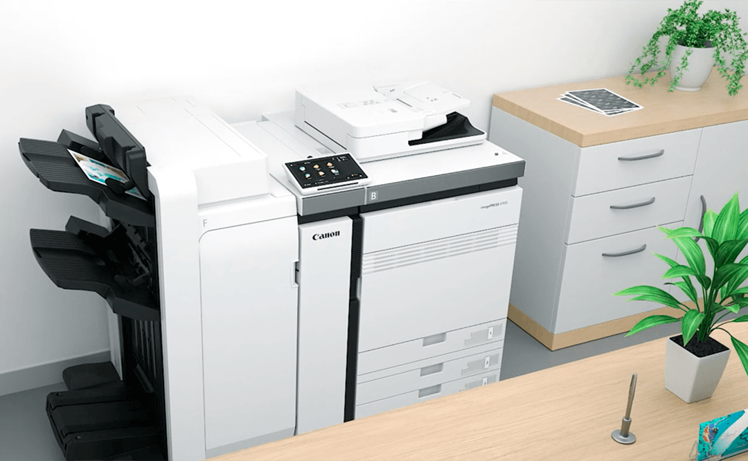 Impressora Canon de produção - Alta qualidade gráfica